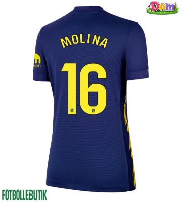 Atletico Madrid Nahuel Molina #16 Bortatröja Kvinnor 2025-26 Kortärmad